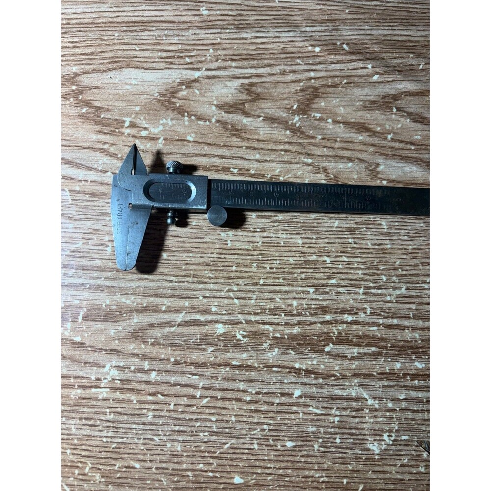 Globemaster 5955 5 Inch Vernier Caliper & Case Good Shape Made in Spain